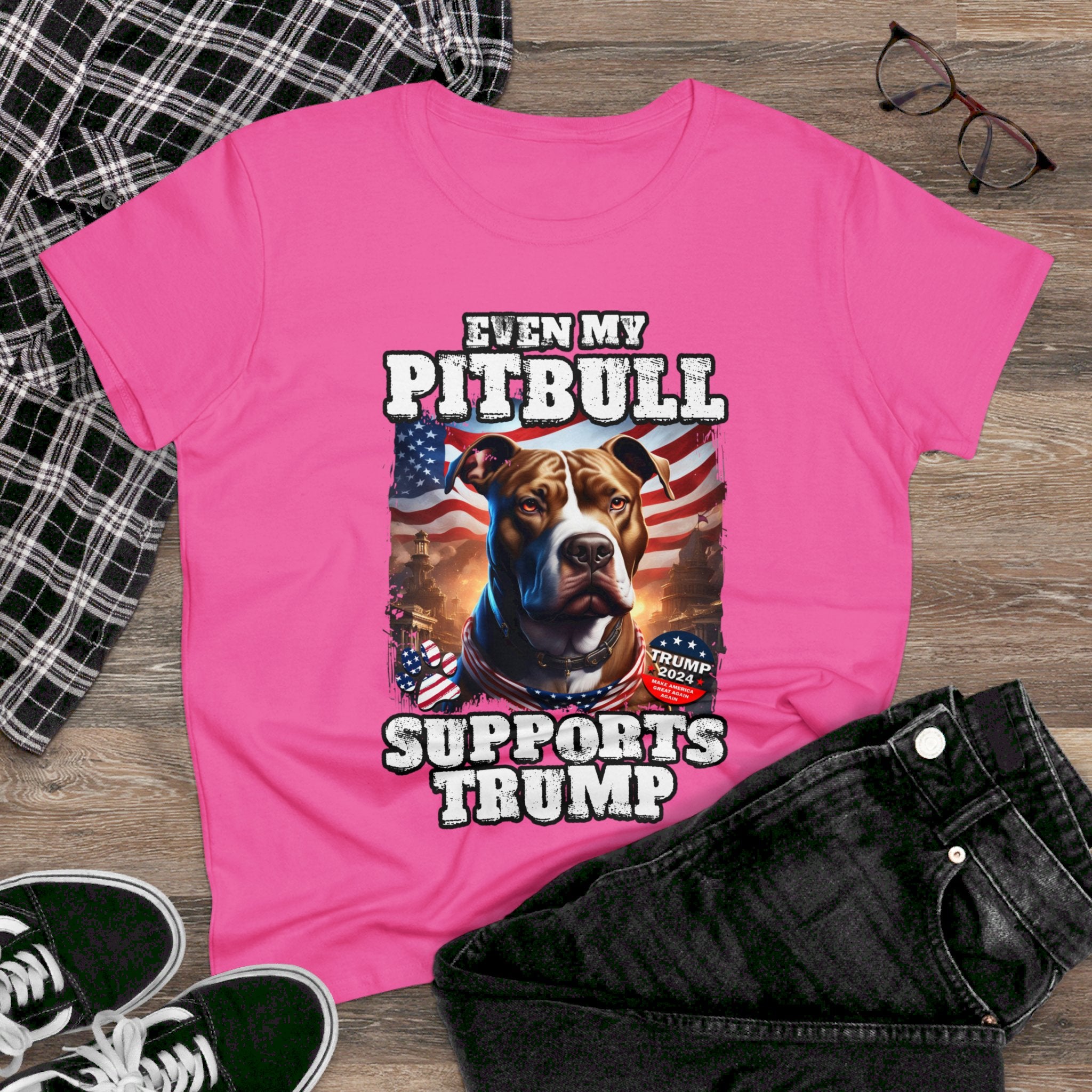 Even My Pitbull Supports Trump