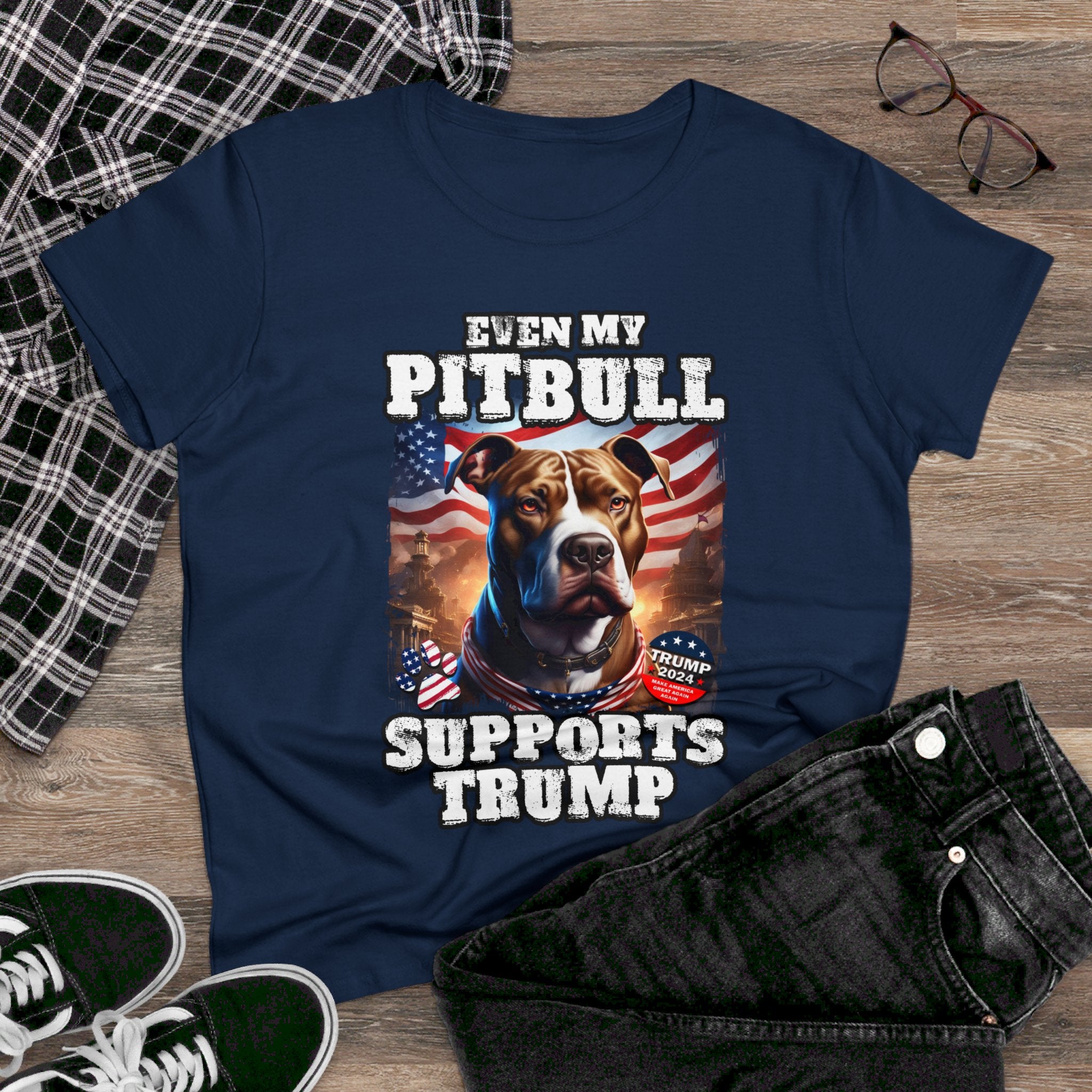 Even My Pitbull Supports Trump