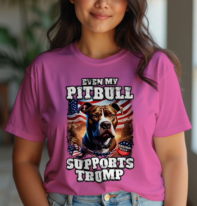 Even My Pitbull Supports Trump