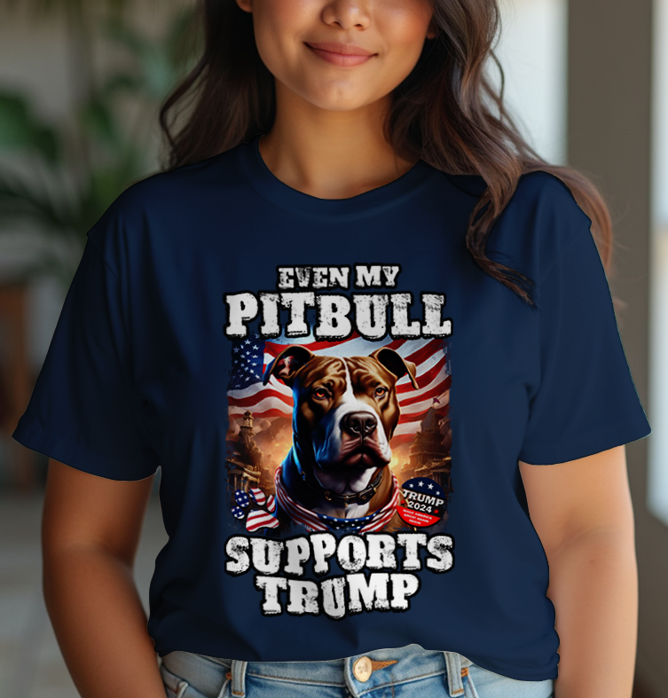 Even My Pitbull Supports Trump