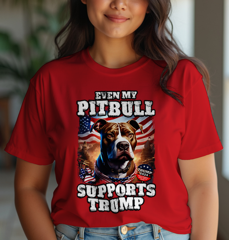 Even My Pitbull Supports Trump