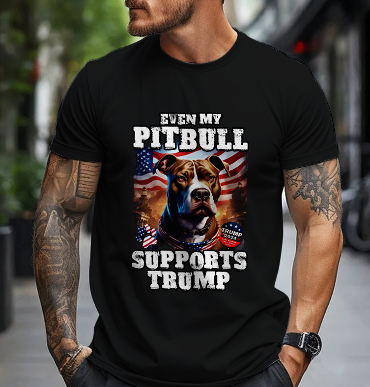 Even My Pitbull Supports Trump