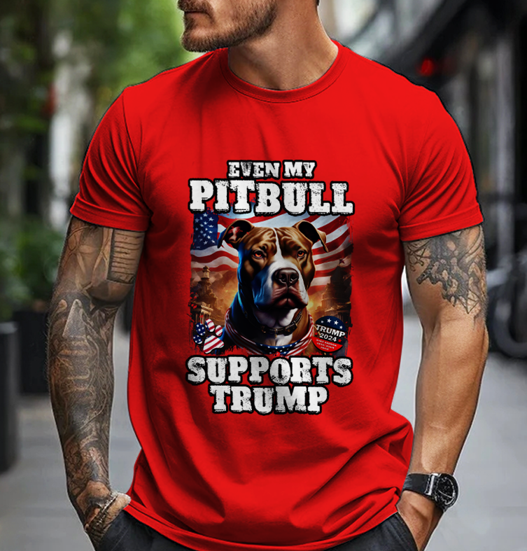 Even My Pitbull Supports Trump