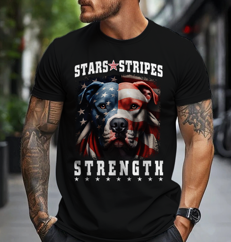 Stars, Stripes, and Strength T-Shirt