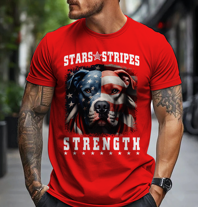 Stars, Stripes, and Strength T-Shirt