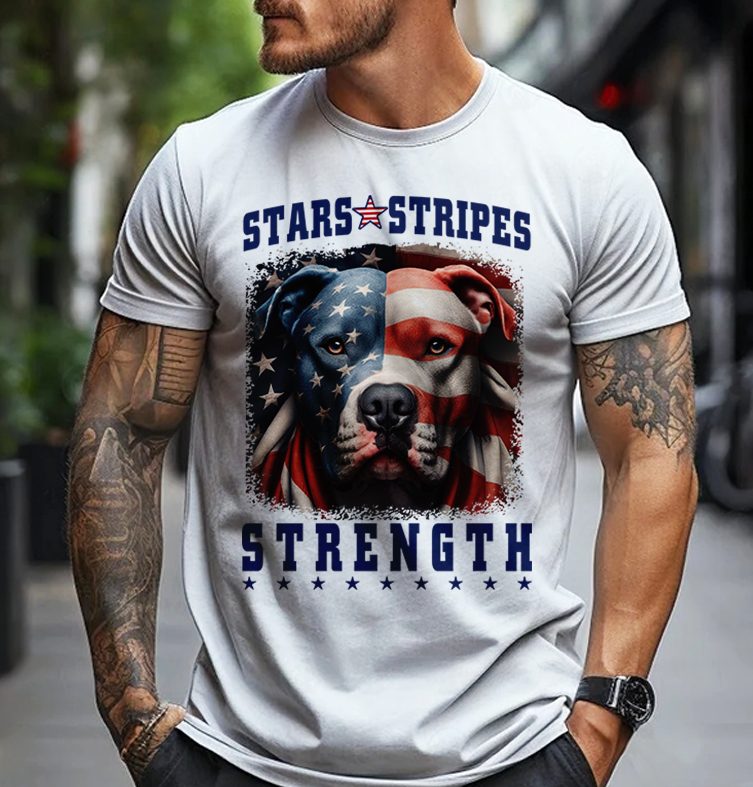 Stars, Stripes, and Strength T-Shirt